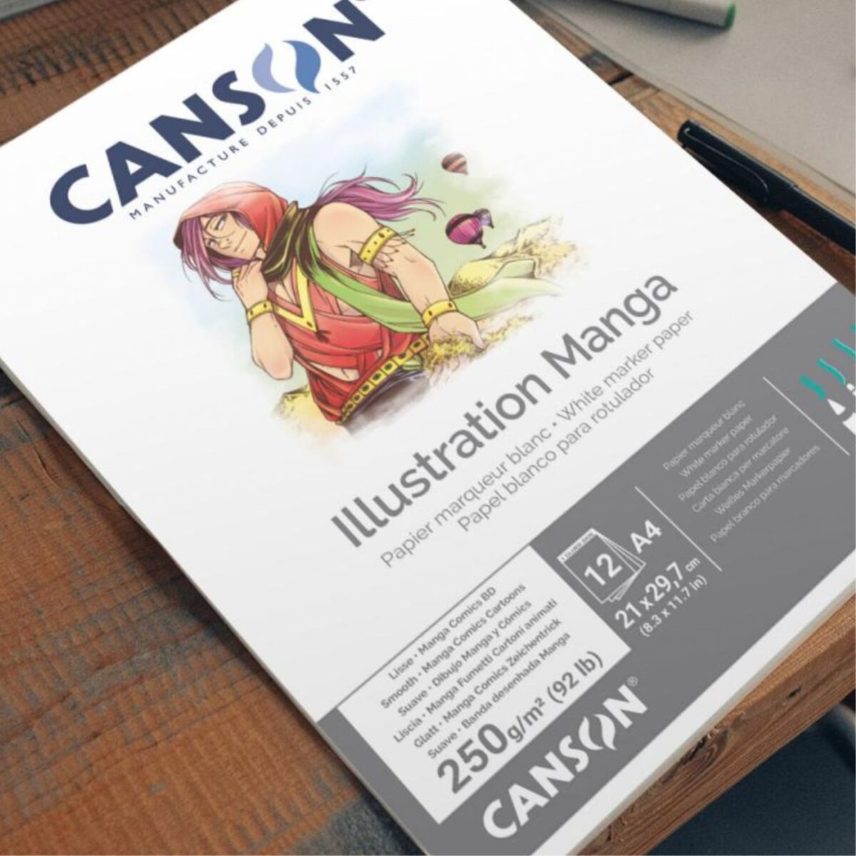 illustration Manga Canson - Imagen 3