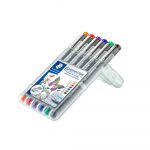 Set rapidógrafos de colores