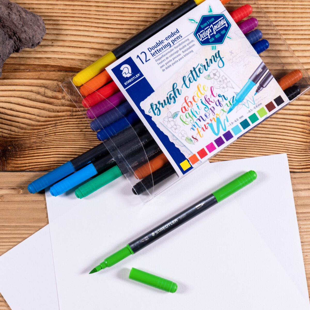Rotulador de doble punta para lettering Staedtler - Imagen 2