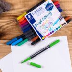 ROTULADOR LETTERING DOBLE PUNTA X 12 STAEDTLER