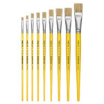 Pincel de cerda plano Tigre