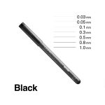 Set Copic Multiliner Negro A2 - Imagen 2