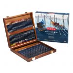 Watercolor Pencils Wooden Box Derwent 48 und