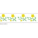 Stencil Flores de Campo 2