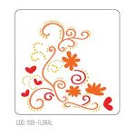 Stencil Floral