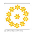 Stencil Flores del Campo