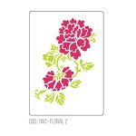 Stencil Floral 2 Acrilex