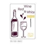 Stencil Vino 2 Acrilex