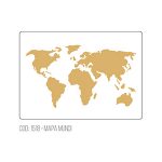 Stencil Mapa Mundi Acrilex