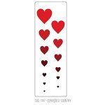 Stencil Corazones Acrilex