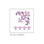 Stencil Cantonera Acrilex