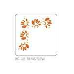 Stencil Tulipas