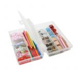 Caja plástica para pintura y puntas caligrafía Artbin