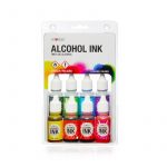 Tintas de alcohol - 8 colores Art Resin