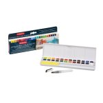 Inktense Paint 24 Pan Palette Derwent - Imagen 2