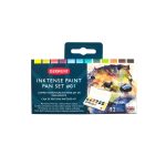 Derwent Inktense Paint Pan Travel Set Palette #01