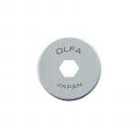 Cuchilla giratoria de acero inoxidable de 18 mm, paquete de 2 (RB18-2) Olfa