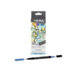 Aqua Brush Duo pastel tones set Lyra