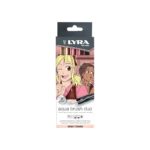 Aqua Brush Duo skin tones set Lyra