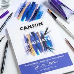 Graduate Mix Media blanco Canson - Imagen 2