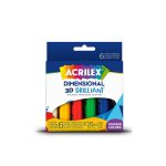 Dimensional 3D brillante Acrilex