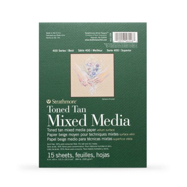 Bloc spiralé de papier CANSON XL MIX MEDIA 300 g