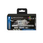 Marcadores Soft Brush escala de gris Staedtler
