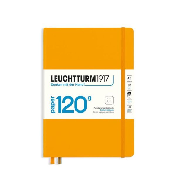 LEUCHTTURM1917 EDITION 120G HARDCOVER MEDIUM NOTEBOOK A5 RISING SUN