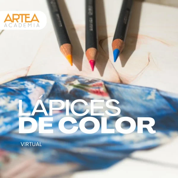 curso lapiz de color virtual