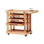 Carrito de Almacenamiento para Suministros de Arte Deluxe