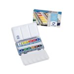 Estuche metálico 12 colores en medias pastillas Van Gogh - Imagen 2