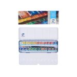 Estuche metálico 24 colores en medias pastillas Van Gogh - Imagen 2
