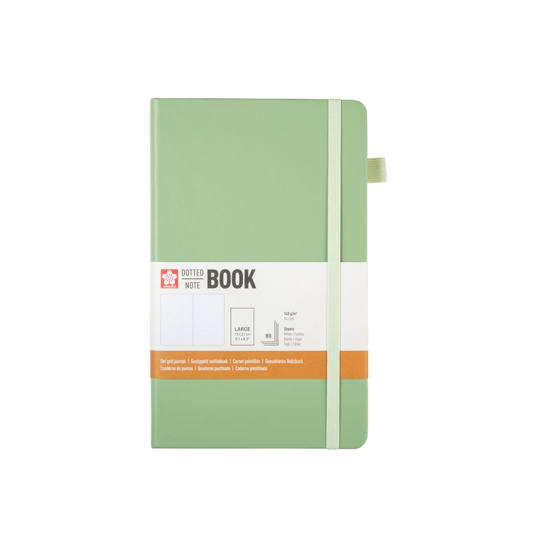 1 Cuaderno Sakura de tapa dura, papel con puntos - Imagen 1